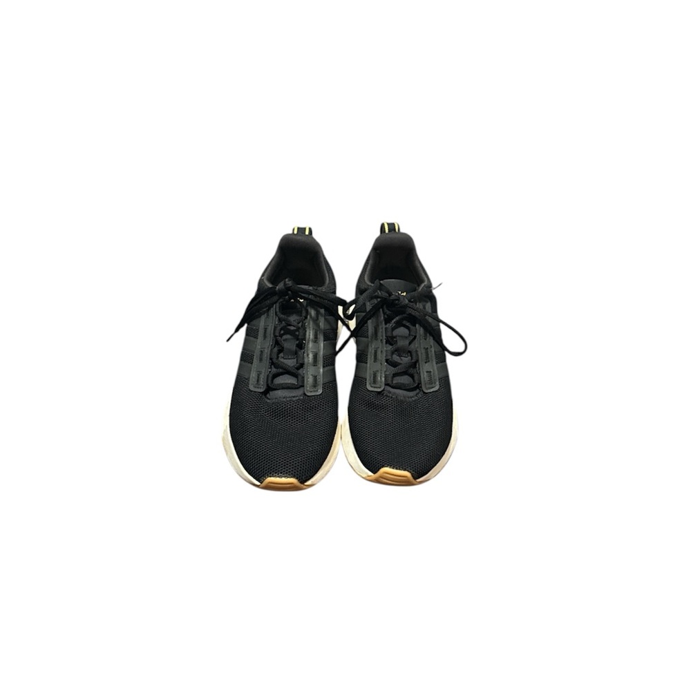 ADIDAS black running shoes